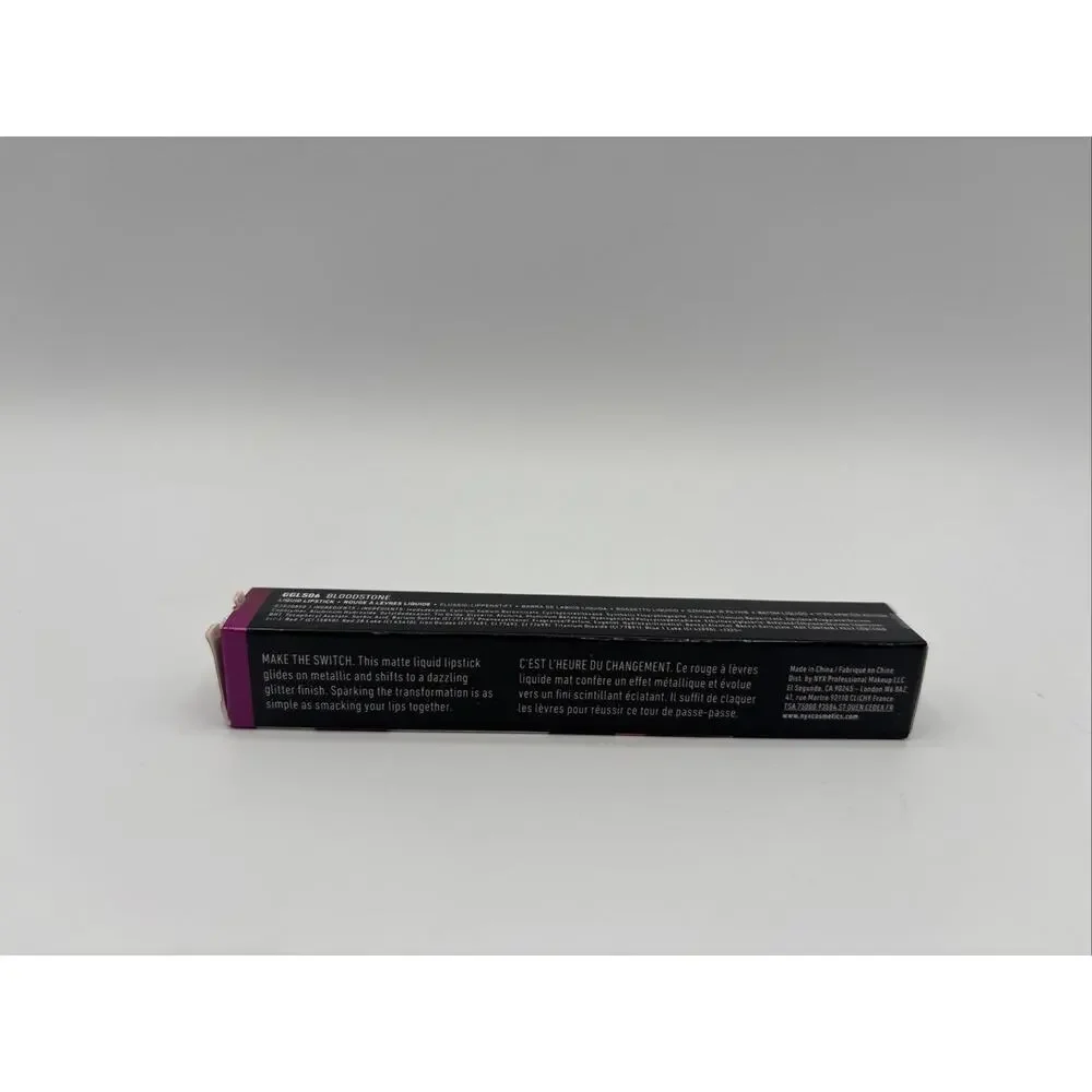 New‎ NYX Glitter Goals Liquid Lipstick Bloodstone GGLS06